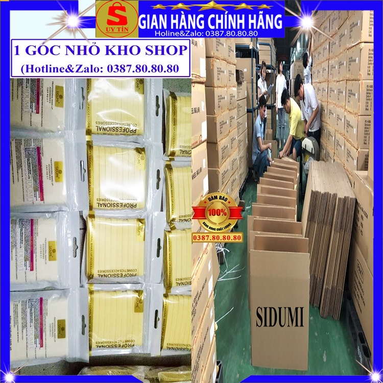 Set 10 Miếng bông mút rửa mặt dạng nén nở hàng loại 1 xịn cao cấp chính hãng Sidumi hàn quốc bọt biển tạo bọt spa tốt