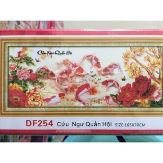 Tranh đá cá df254