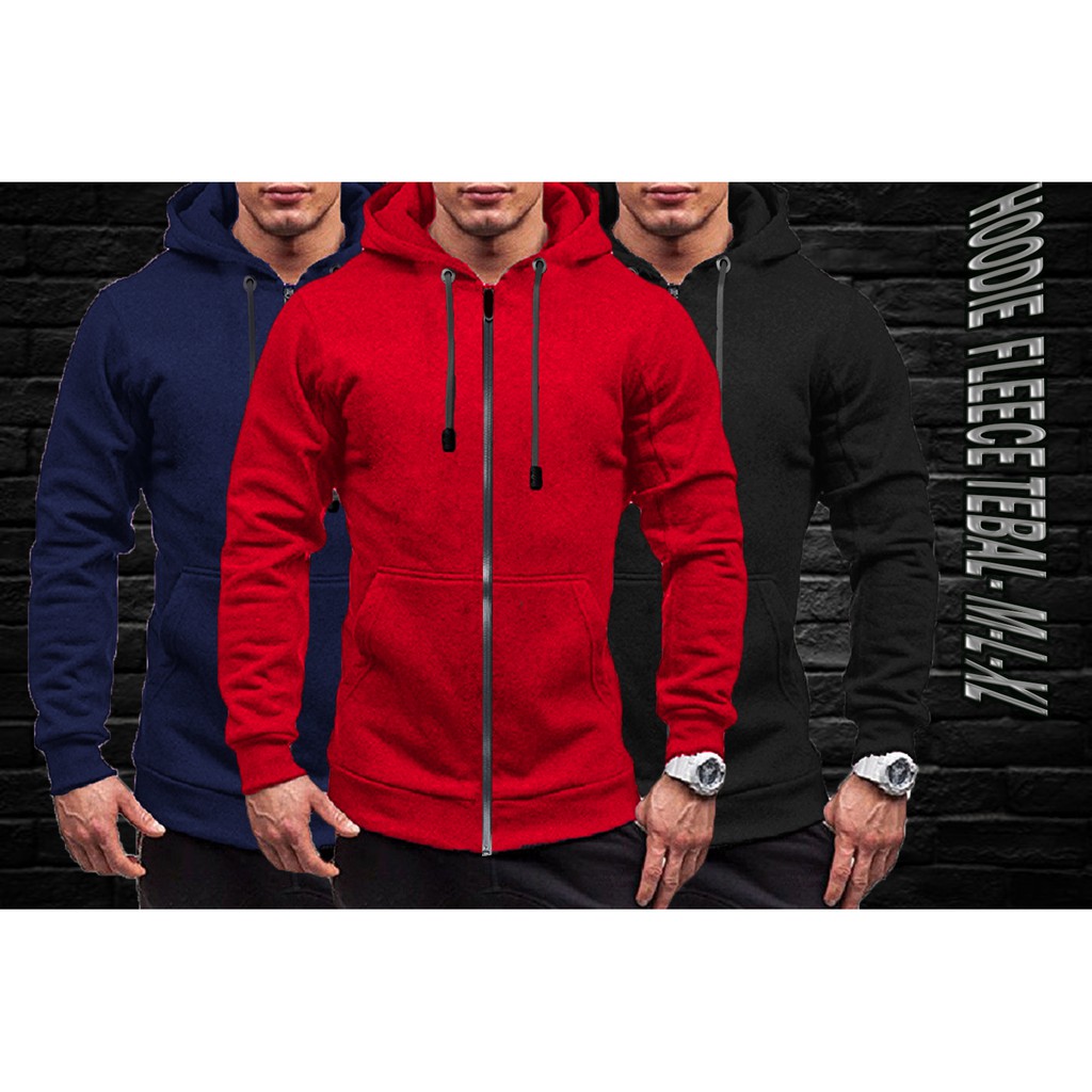 Áo Khoác Hoodie Lông Cừu Dày Dặn Ấm Áp Dành Cho Nam Giới