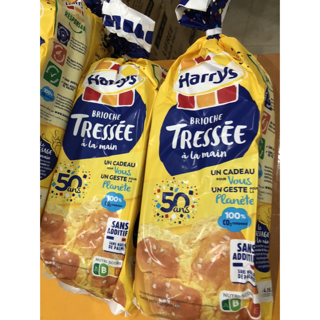 [Date mới nhất] Bánh mì hoa cúc Harrys Brioche Tressée 210 MẪU MỚI - Bánh ngọt Harrys Brioche Tressée