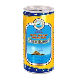 💦CHÍNH HÃNG💦 Nước Yến Sào Khánh Hòa Sanest Lon 190Ml, Khay 30 Lon - 001K30