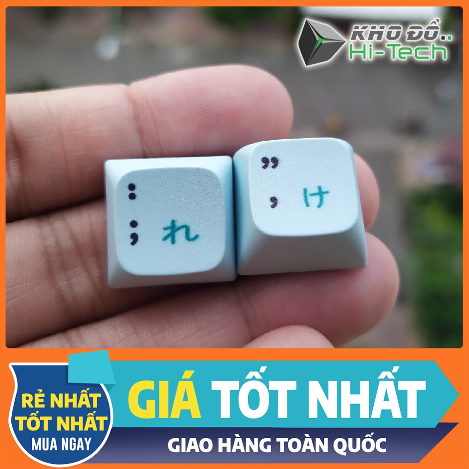 Keycap ICEBERG XDA lẻ 💖 𝘍𝘳𝘦𝘦𝘴𝘩𝘪𝘱 💖 cao 9mm, dày 1.5mm | âm gõ trầm đục
