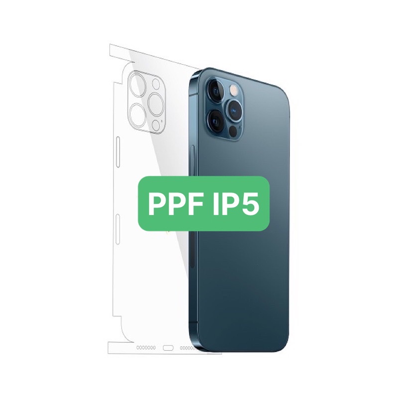 iP 5G miếng dán trong Ppf mặt sau và mặt trước chống va đập chống trầy xước tốt