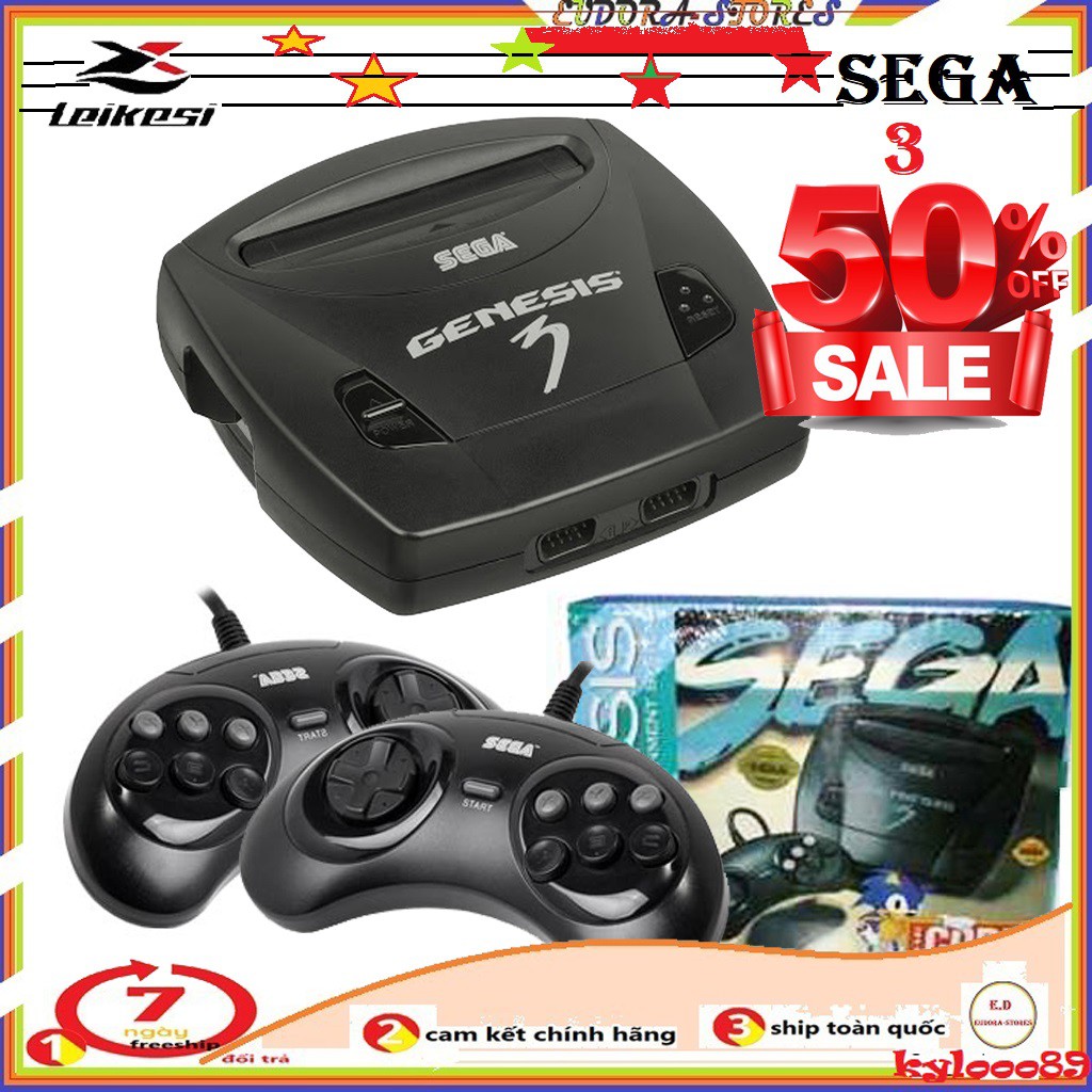 máy chơi game SEGA tích hợp 2 tay cầm 6 nút - phiên bản đặc biệt.