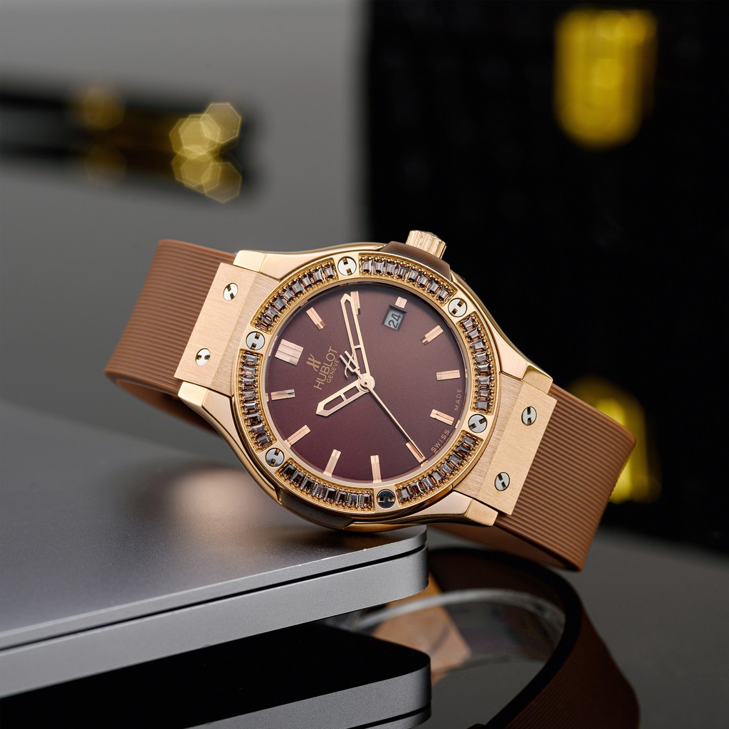 [full box hãng] Đồng hồ Hublot nữ cao cấp máy pin bảo hành 24 tháng DHN901 | BigBuy360 - bigbuy360.vn