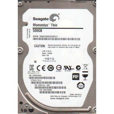 SEAGATE 500G SLIM -THIN