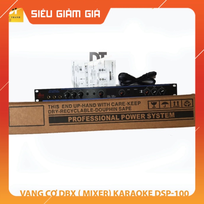Cam kết Chính hãng VANG CƠ KARAOKE DBX  DSP-100