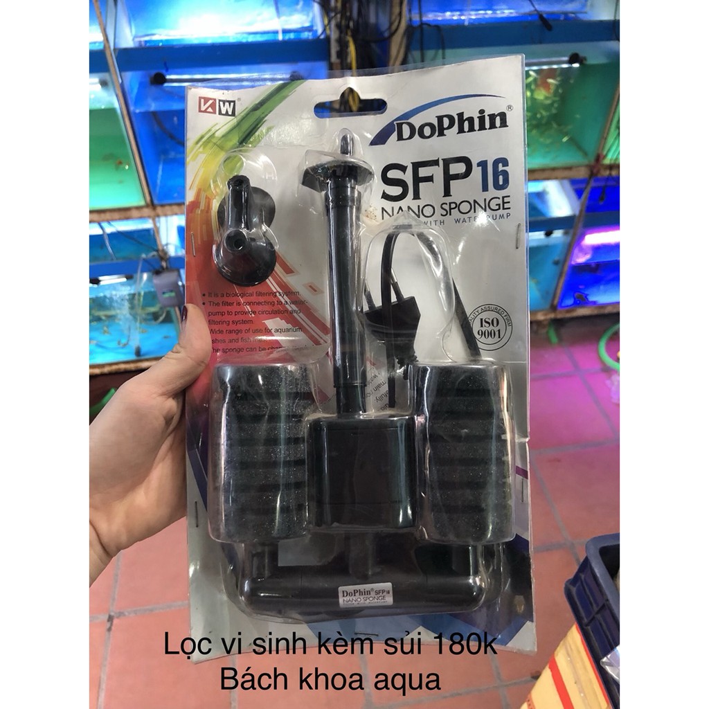 Máy lọc vi sinh có bơm DOPHIN SFP16
