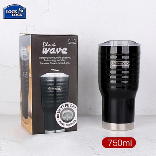 Ly Giữ Nhiệt Lock&Lock Wave Tumbler Đen Đẹp và cực sang