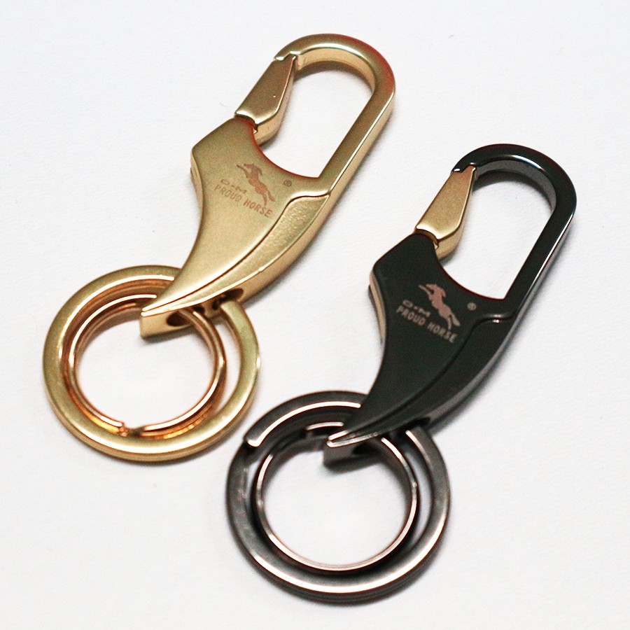 Móc khóa xe máy ô tô Proud Horse 007 chất liệu inox cao cấp