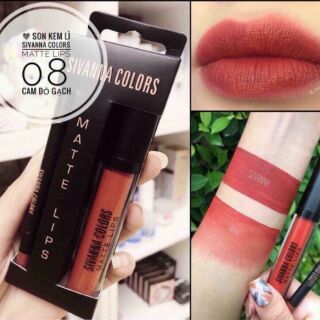 Son Kem Lì SivannaColors Matte Lips