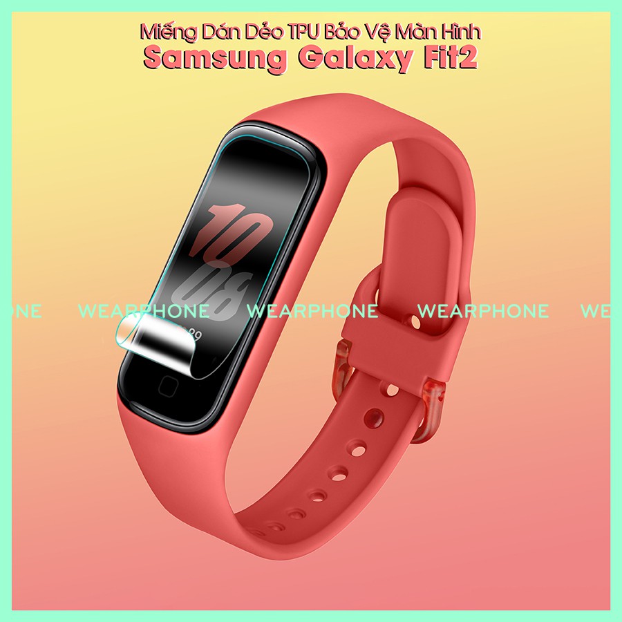 Miếng Dán Màn Hình Ppf Kính Cường Lực Dẻo Samsung Galaxy Fit 2 Fit2 wearphone W20201220