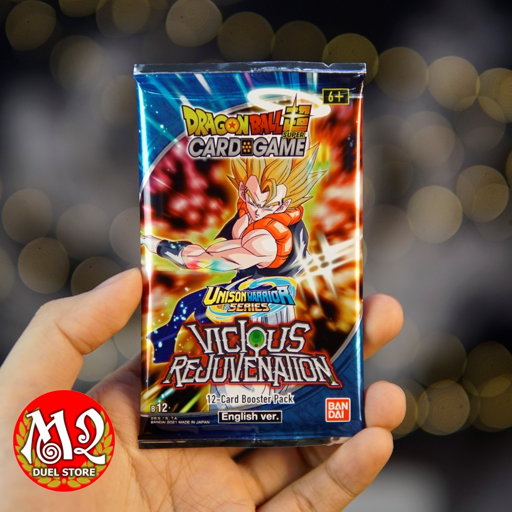 Gói thẻ bài Dragon Ball Super Card Game B12 Vicious Rejuvenation Booster Pack - Giao hình ngẫu nhiên