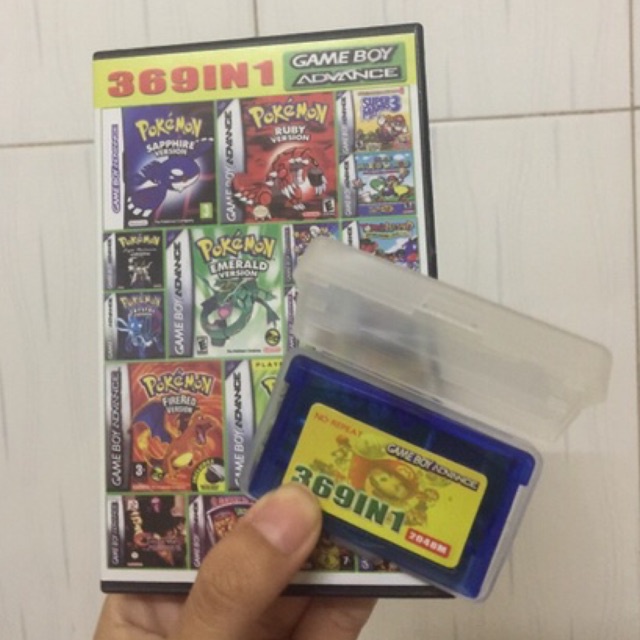 [VN] Băng game nintendo gameboy GBA 369 in 1