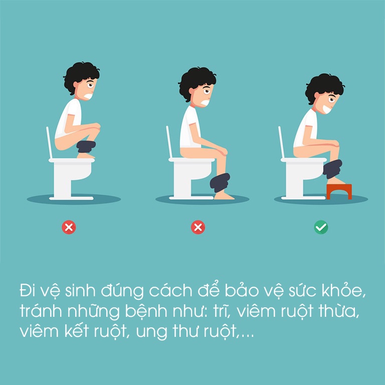 Ghế Kê Chân Toilet Việt Nhật Chống Táo Bón - Ghế kê chân bồn cầu (2136)