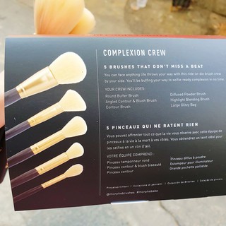 Set cọ Morphe Complexion Crew Face Brushes 5 cây