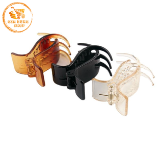 (Combo 3) Kẹp Tóc Càng Cua Trơn Chất Lượng, Kẹp 3 Răng - 5 Răng