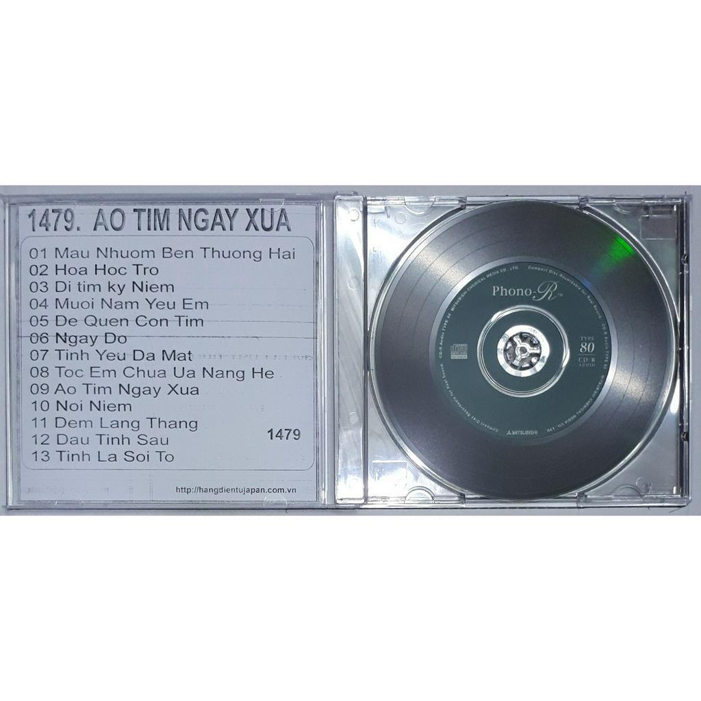 Đĩa CD 1479. TNCD008 - Ao Tim Ngay Xua - Various Artists chất lượng cao