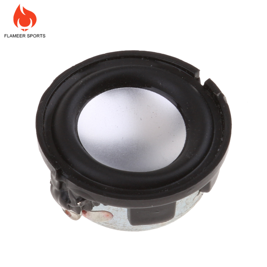 Flameer Sports Mini 23mm 2W Stereo Audio Speaker 1\"inch 4Ohm Full-range DIY Loudspeaker