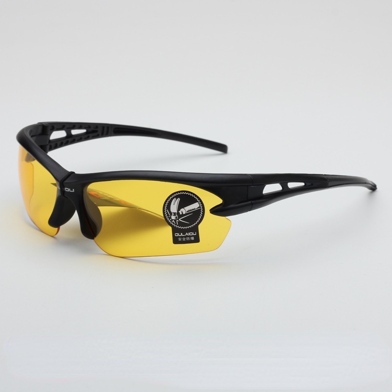 Kính Mát Phân Cực Chống Tia UV400 Hình Vuông Lớn Dành Cho Nam Lái Xe Đạp Xe Đạp