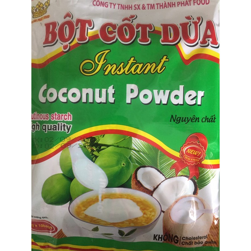 Bột cốt dừa Thành Phát ( túi 10 gói nhỏ)