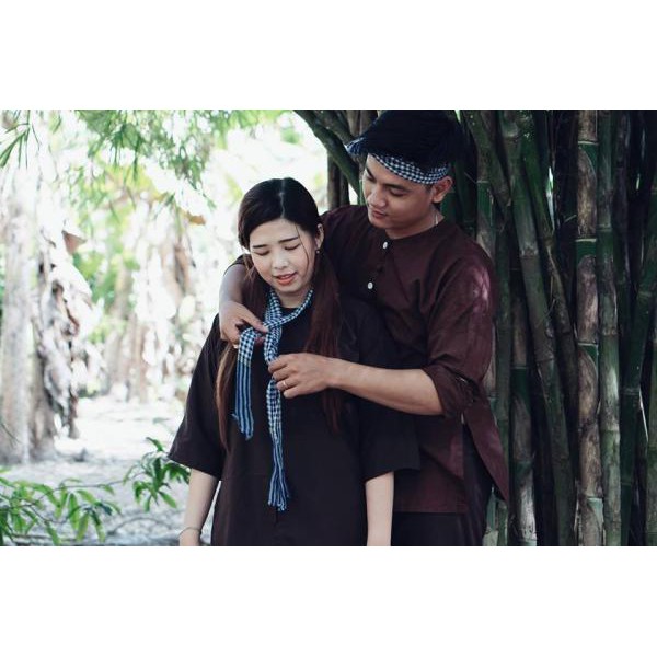 Áo Bà Ba Nam Vải Kate Cao Cấp Kèm Khăn Rằn, Quần Áo Chú Cuội Chị Hằng Nhân Dịp Trung Thu | BigBuy360 - bigbuy360.vn