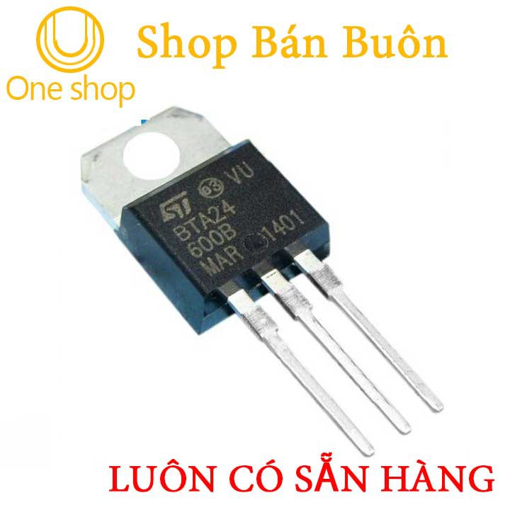 Linh Kiện BTA24-600B 600V/24A TO220