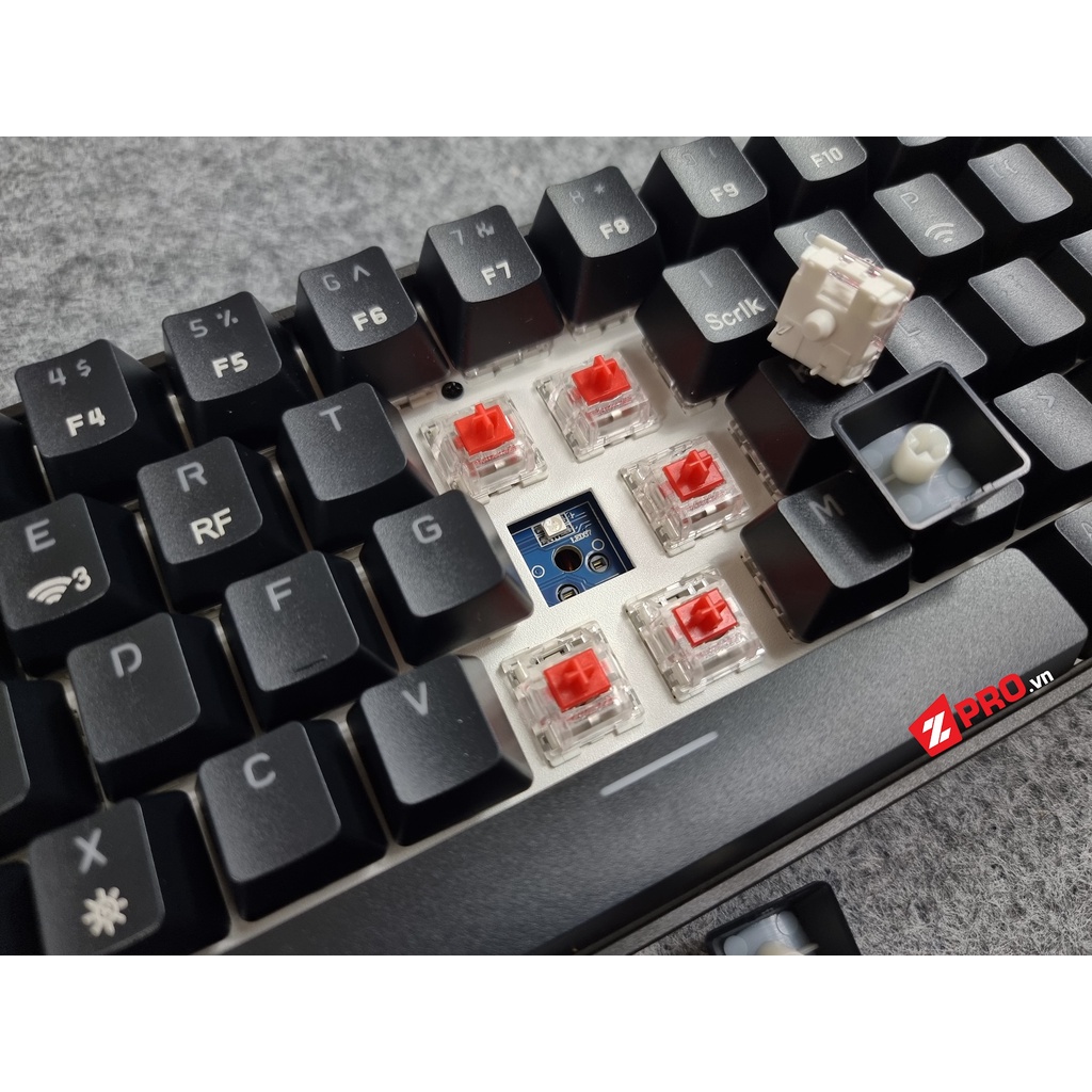 Bàn phím cơ Ajazz K685T RGB ThreeMode (WL 2.4g, Ble 5.0)