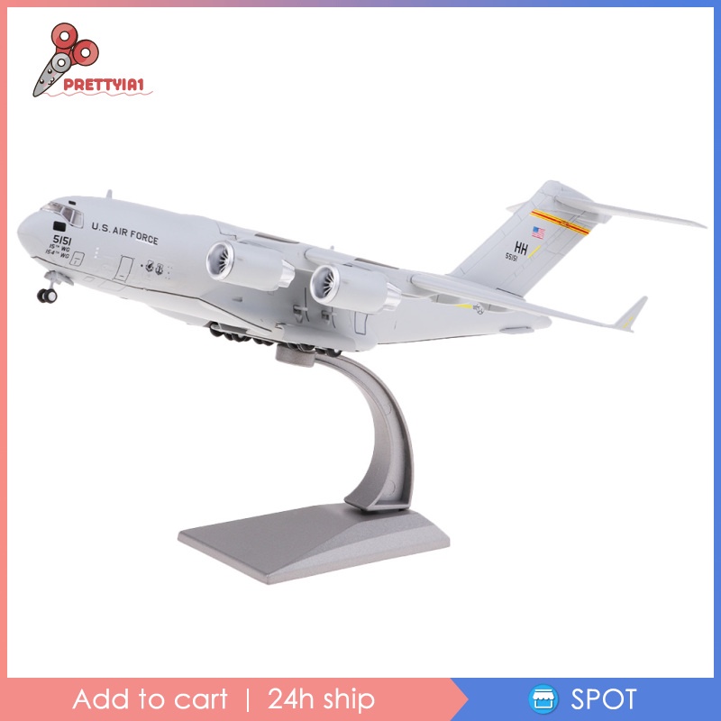 Mô Hình Máy Bay C-17 Bằng Hợp Kim Tỉ Lệ 1 / 200