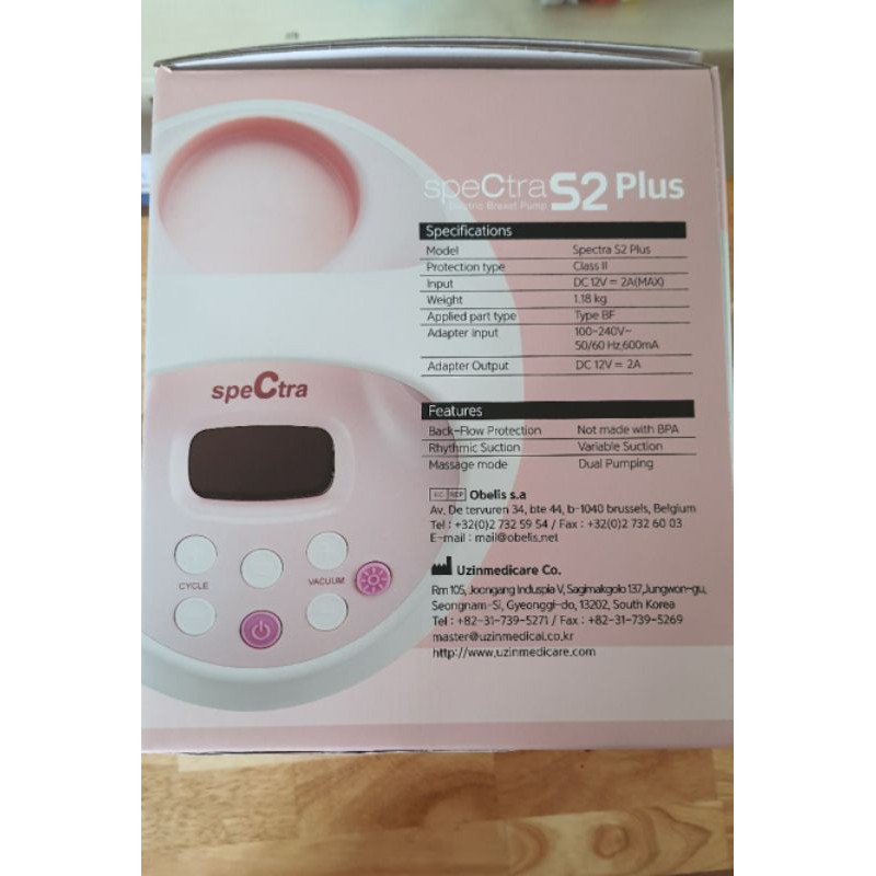 MÁY HÚT SỮA ĐIỆN ĐÔI SPECTRA S2