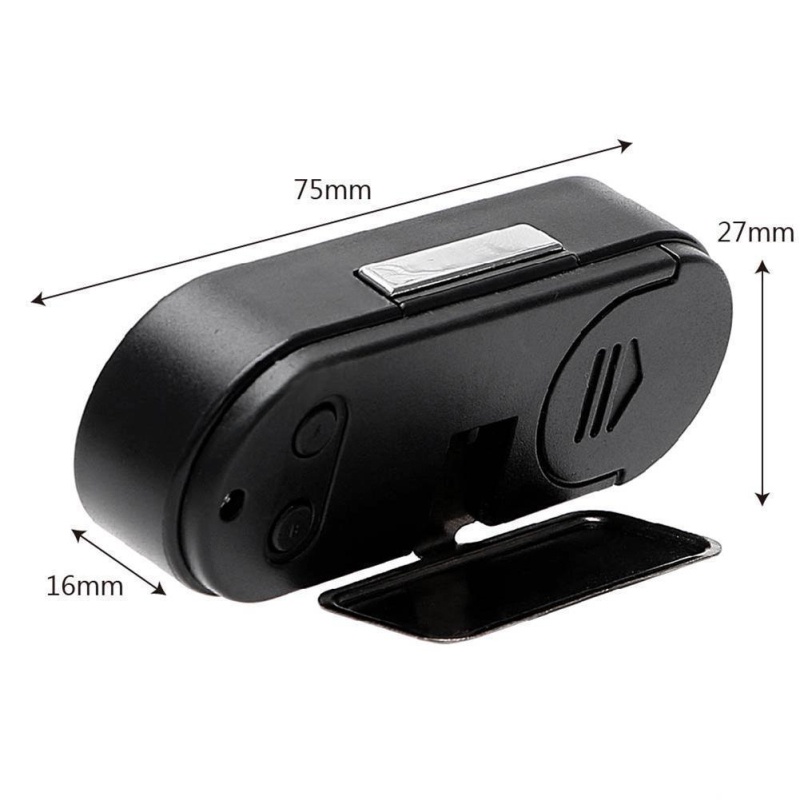 Xe Mới Đồng Hồ Điện Tử Mini Đồng Hồ Kỹ Thuật Số Tự Động Bảng Đồng Hồ Trang Trí Đèn Led Dạ Quang Đồng Hồ Thời Gian Nhiệt Kế Kiểu Dáng Xe Phụ Kiện