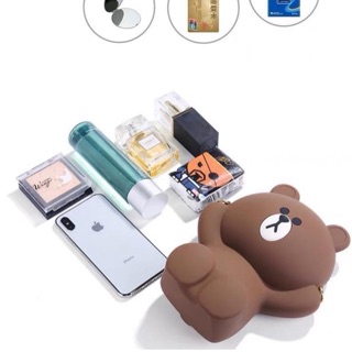 TÚI ĐEO CHÉO GẤU BROWN CAO CẤP