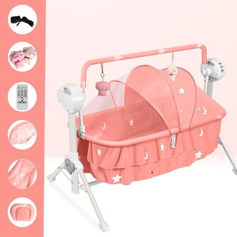 Nôi Điện Tự Động ,Nôi đưa tự động Cao Cấp, An Toàn Cho Bé