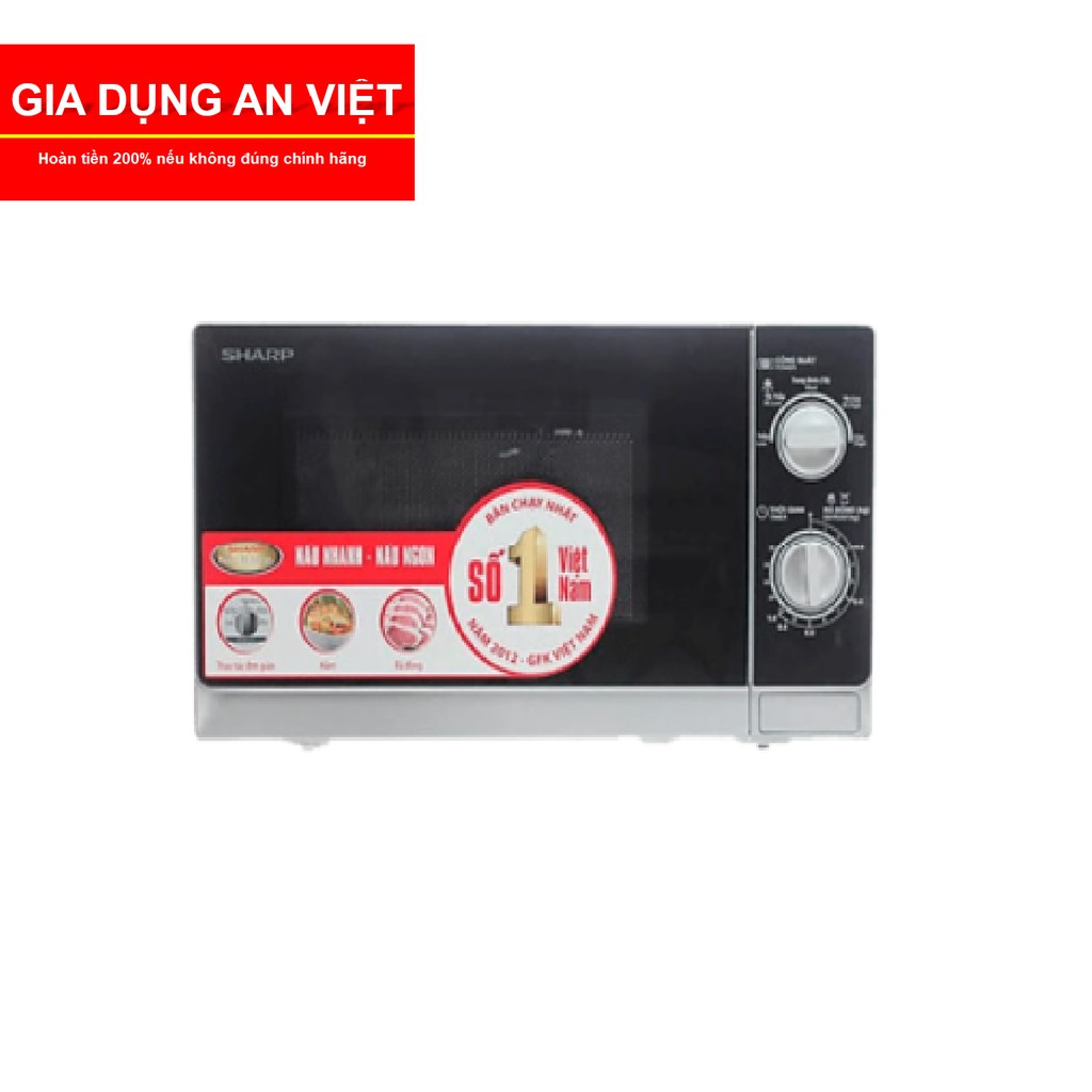 Lò vi sóng Sharp R-205VN(S) 20 lít chính hãng