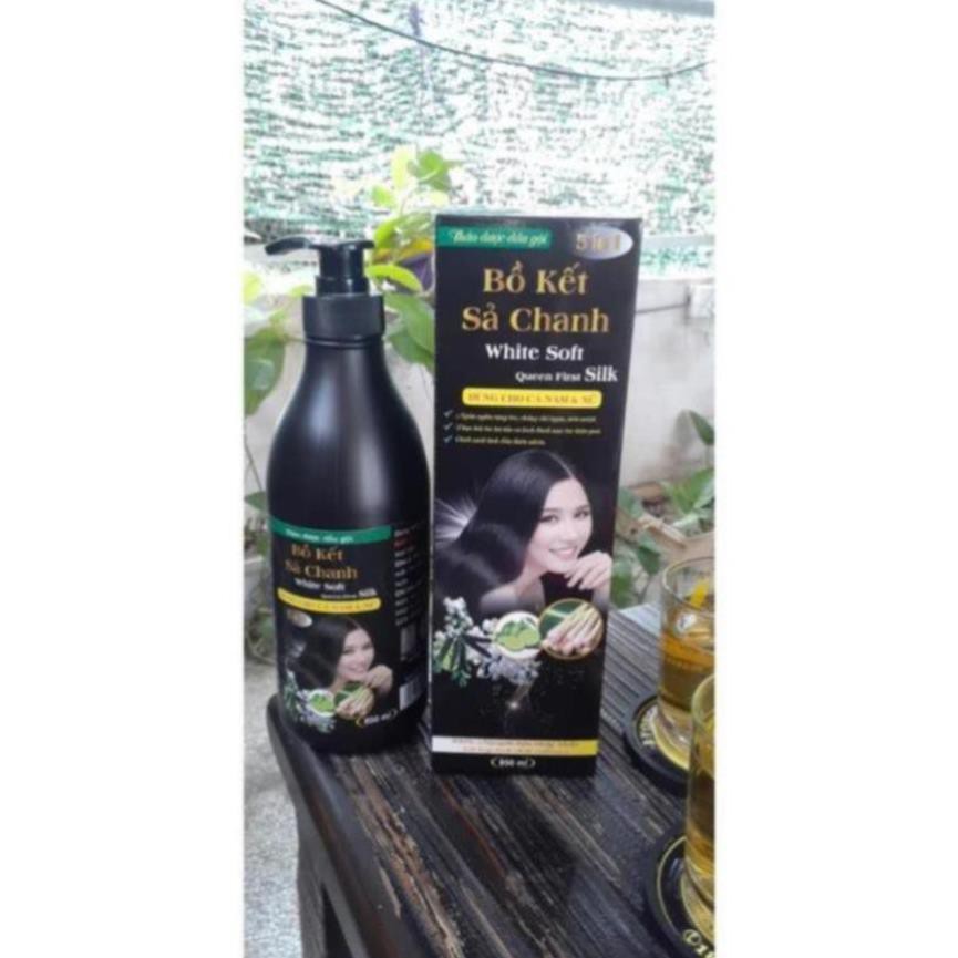 Dầu Gội Bồ Kết Sả Chanh White Soft 850ml 5in1 | BigBuy360 - bigbuy360.vn