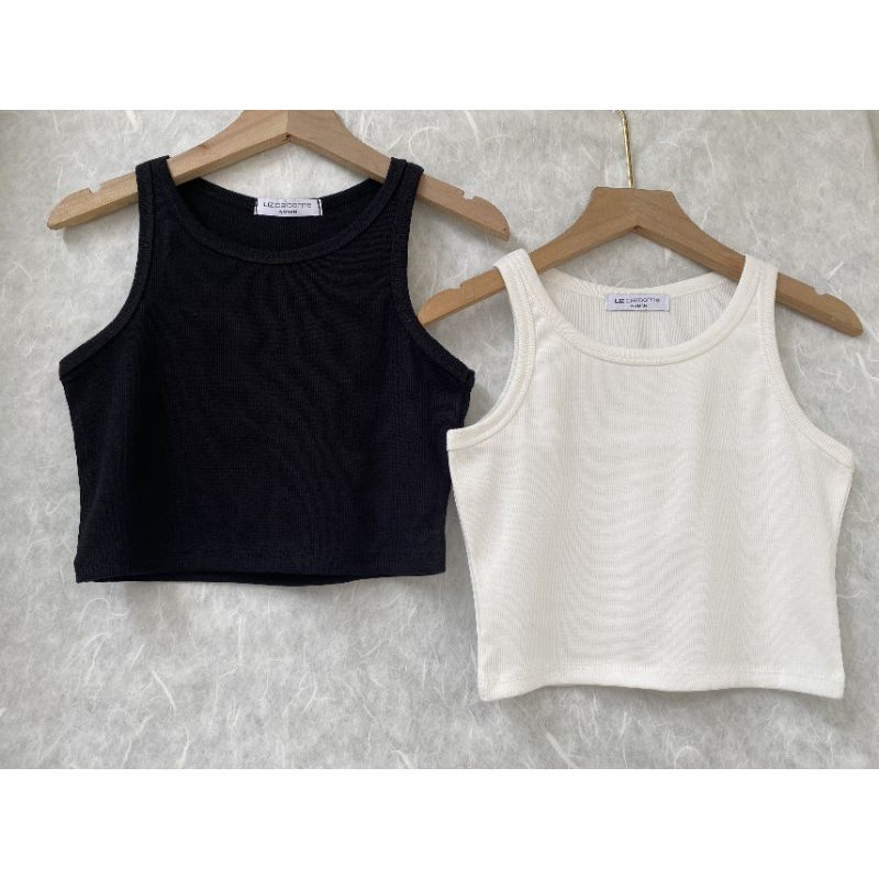 Áo balo nữ basic - phong cách mùa hè năng động  ÁO CROPTOP BA LỖ NGƯỢC