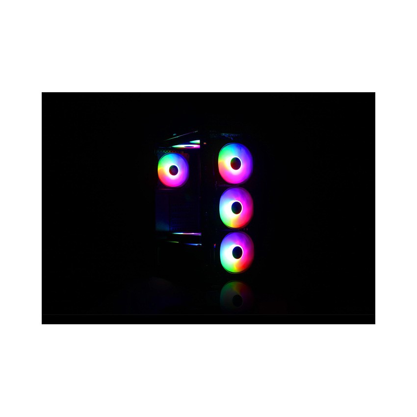Quạt Tản Nhiệt, Fan Led RGB Coolmoon V4 - Đồng Bộ Hub Coolmoon