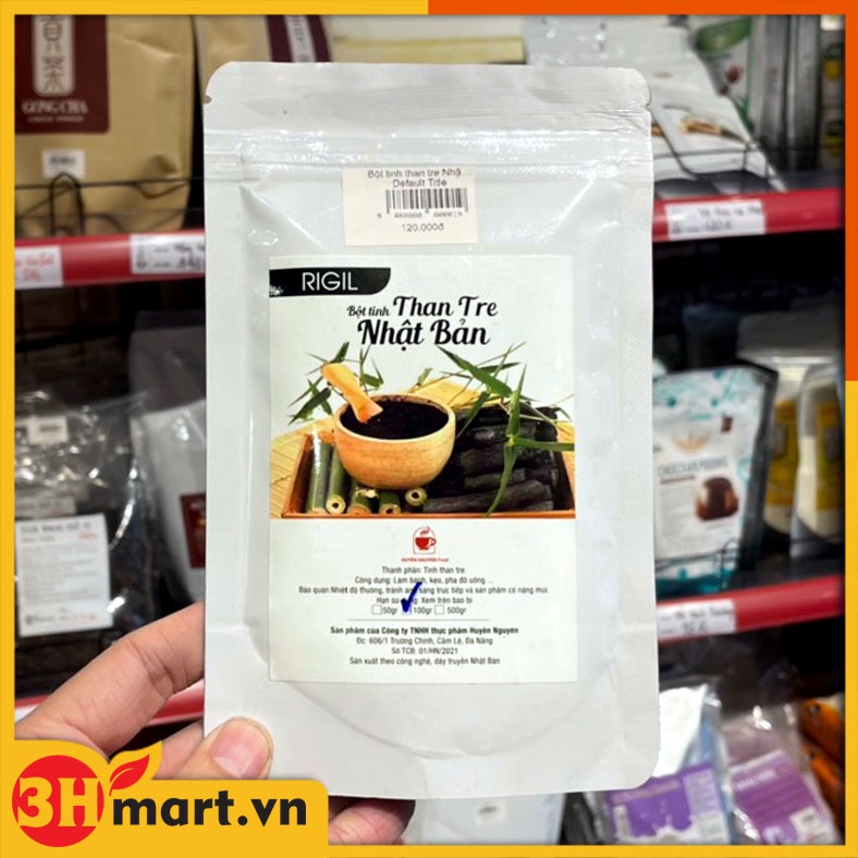 Bột tinh than tre Nhật Bản 100g