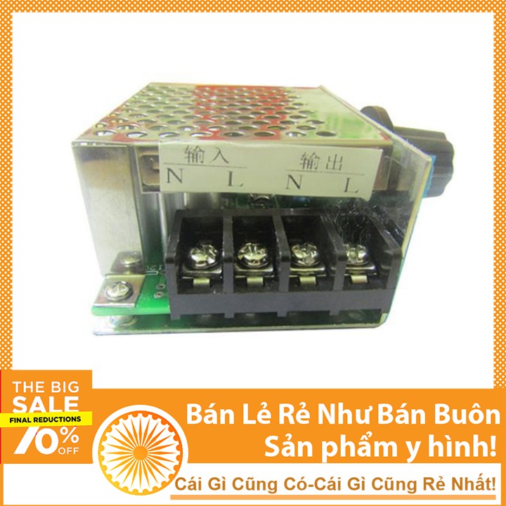 MẠCH DIMMER 4000W SCR - Mạch Điều Khiển Tốc Độ Động Cơ, Độ Sáng Bóng Đèn AC 220VAC | BigBuy360 - bigbuy360.vn