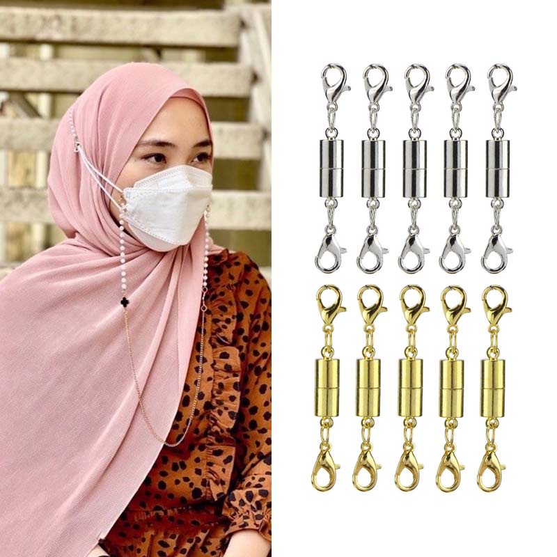 Phụ Kiện Khóa Từ Tính Dùng Để Làm Trang Sức DIY