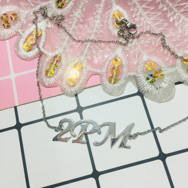 Vòng cổ 2PM dây chuyền kpop 2PM không han gỉ