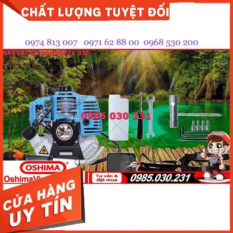 Máy cắt cỏ Oshima TX 330 Siêu giảm giá l Bảo hành 1 năm