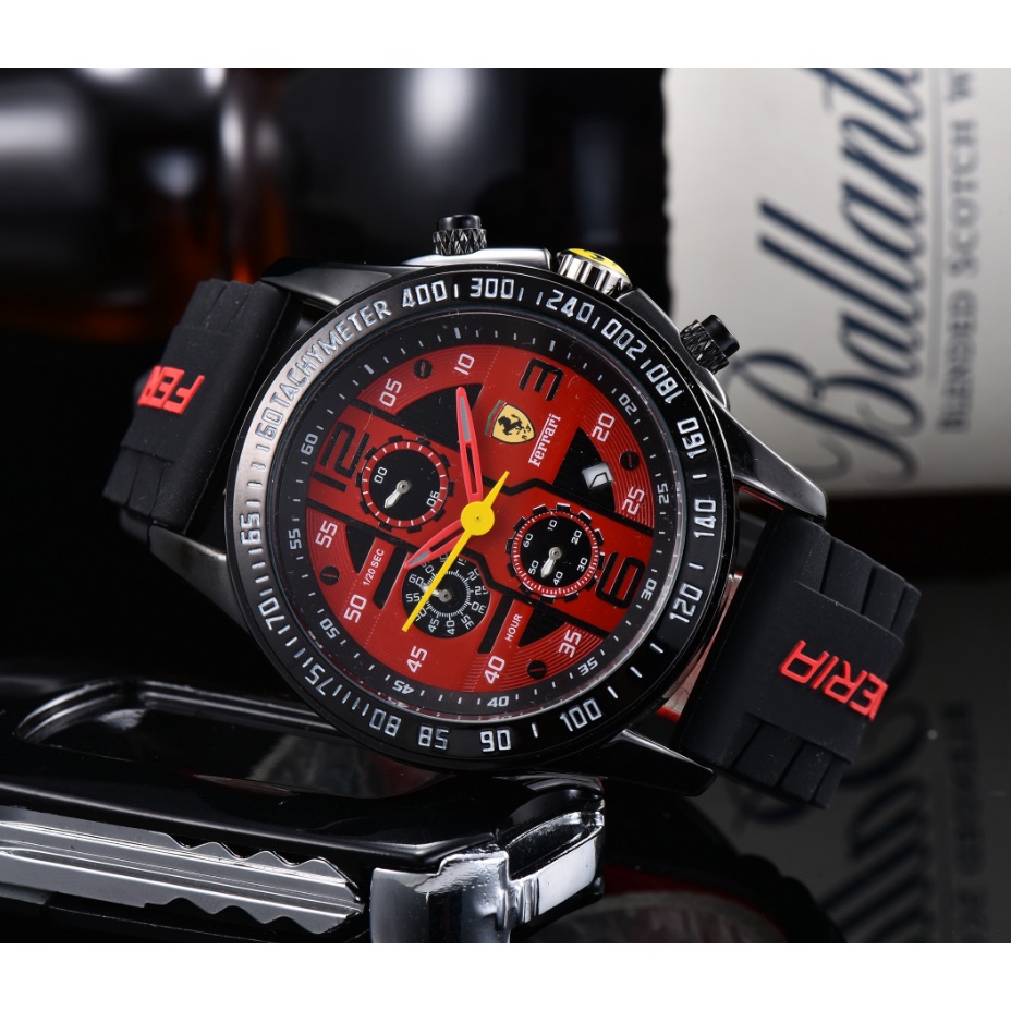 Áo Thun Thể Thao In Logo Ferrari 911 Racing GT Series Thời Trang Cho Nam