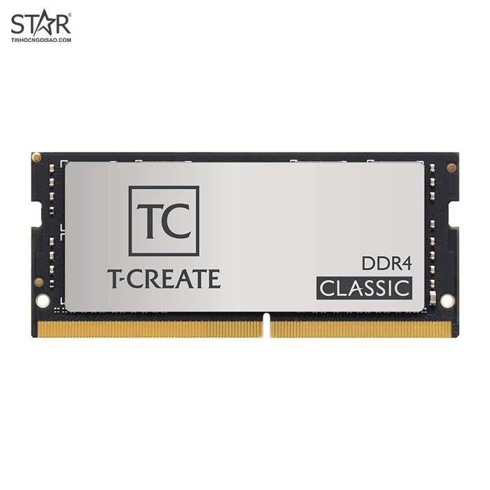 Ram Laptop 8gb Team DDR4 3200 T-Create Classic - Hàng chính hãng