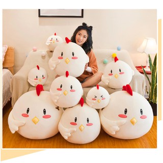 Gấu Bông Thú Nhồi Bông💖Chú Gà Nhồi Bông Siêu Xinh Siêu Mềm_ Size 25 cm