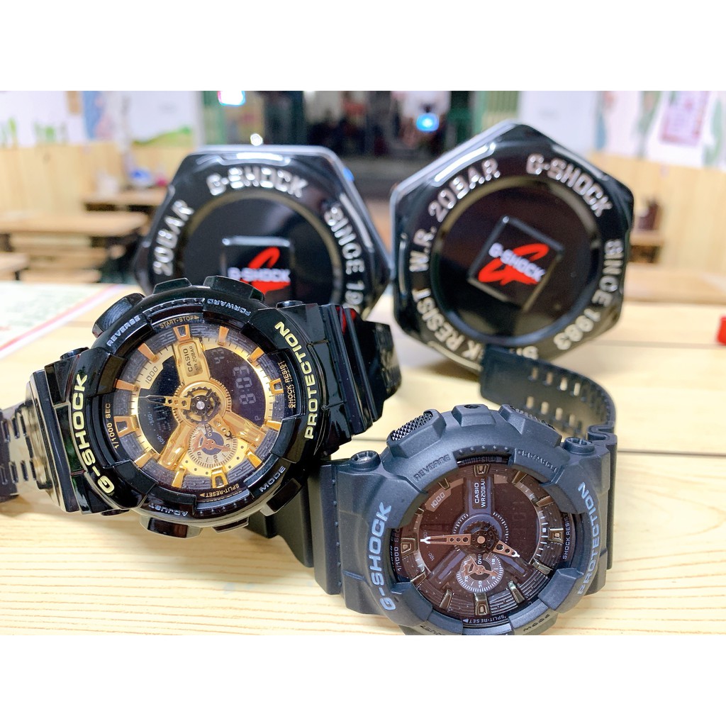 FEREESHIP**Đồng hồ Casio G-Shock Nam GA-110+Cho những bạn khi đang yêu