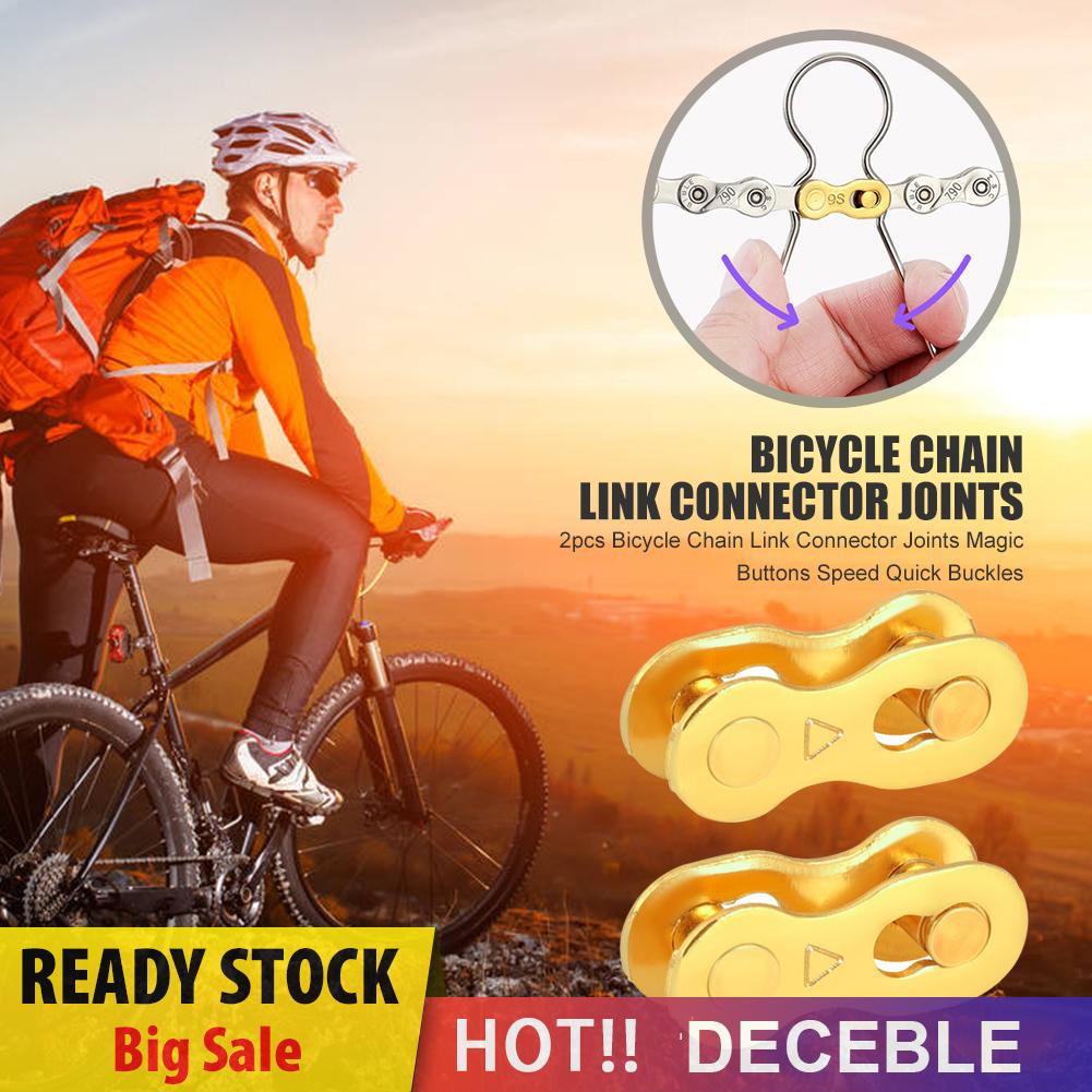 Set 2 Khóa Nối Dây Xích Xe Đạp Tháo Lắp Nhanh Tiện Dụng