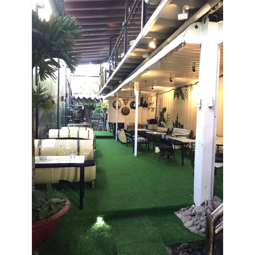 10 mét vuông thảm cỏ Trải Sàn 2cm- Cỏ Sân Bóng. Kích thước 5 mét x 2 mét.