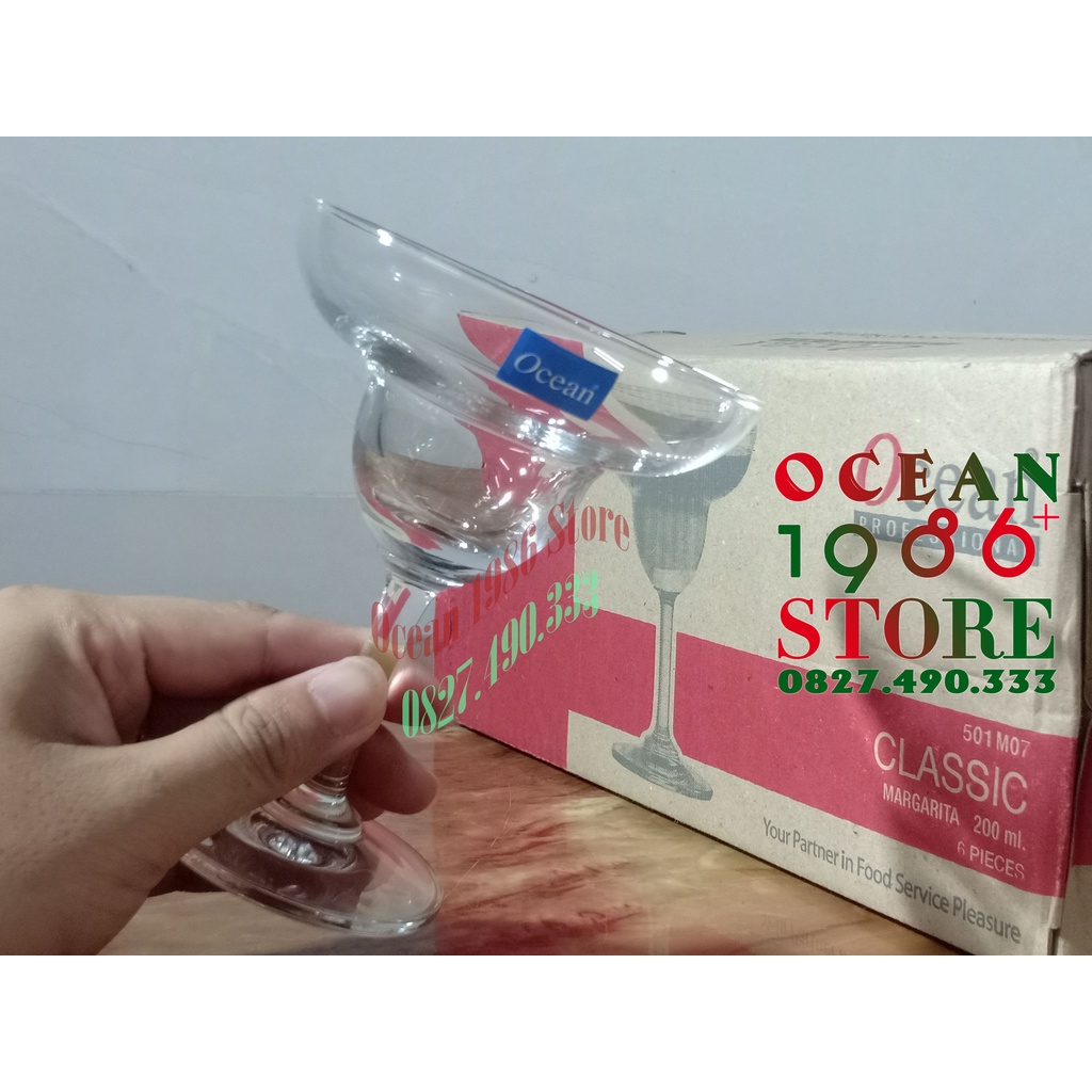 Bộ 6 Ly Thủy Tinh Classic Margarita Ocean – 1501M07 – 200ml