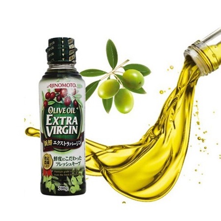 Dầu Ô liu nguyên chất (Olive oil xtra virgin) chai 70g và 200g - Nhật Bản